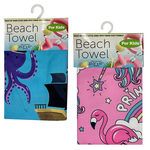 23.5" x 47" Beach Towel Assorted Designs
