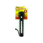 Heavy duty power grip flashlight