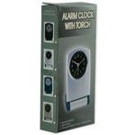 Folding Alarm Clock Torch Flashlight